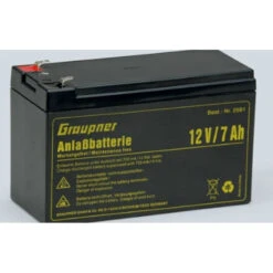 Graupner Lood Accu 12 Volt/7 Amp