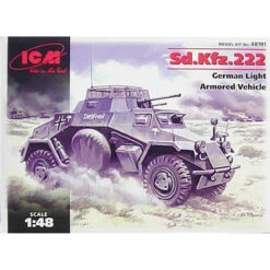 ICM Sd.Kfz.222 German Light Armored Vehicle -48191