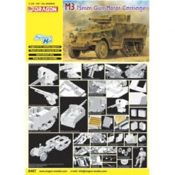 Dragon M3 75mm Gun Motor Carriage -6467