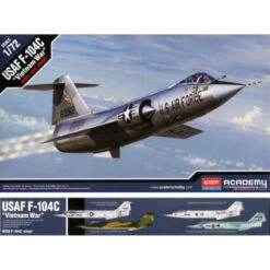 Academy USAF Lockheed F-104C Starfighter - Vietnam War -12576