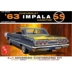 AMT 1963 Chevy Impala SS 2 Door Hardtop -1149