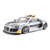 Carson Audi R8 SafetyCar Silver Gespoten & Bestikkerd-500800092 -Radiobesturing En Modellen carson gespoten lexaan body audi r8 safety car 500800092 800x800 1