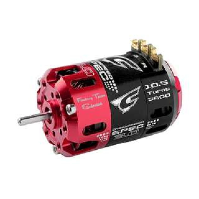 Dynospeed SPEC 3.0 - 1/10 Sensored Competition Brushless Motor - 10.5 Turns - 3600 KV C-61100 3 Dynospeed SPEC 3.0 - 1/10 Sensored Competition Brushless Motor - 10.5 Turns - 3600 KV C-61100