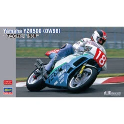 Hasegawa Yamaha YZR500 0W98 TECH21 1988 -21703