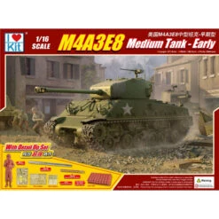 M4A3E8 Sherman Medium Tank Early 1:16 -61619