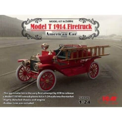 ICM Model T 1914 Firetruck American Car -24004