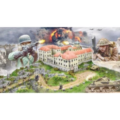 Italeri Montecassino Abbey 1944 Breaking The Gustav Line - BATTLE SET -6198