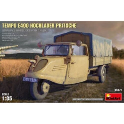 MiniArt Tempo E400 Hochlader Pritsche. German 3-Wheel Delivery Truck -35371