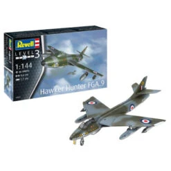 Revell Hawker Hunter FGA.9 & Lijm & Verf & Penseeltje -63833