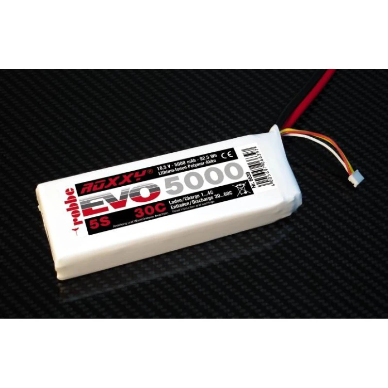 Roxxy Power Lipo EVO 5 S 5000 Mah 3 Roxxy Power Lipo EVO 5 S 5000 Mah