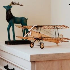 Tiger Moth 1:24 400mm -70142 -Radiobesturing En Modellen siva 70142 tiger moth houtbouw vliegtuigh 800x800 1