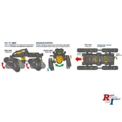Tamiya Roller Skating Roboter Educational Construction Series -70247