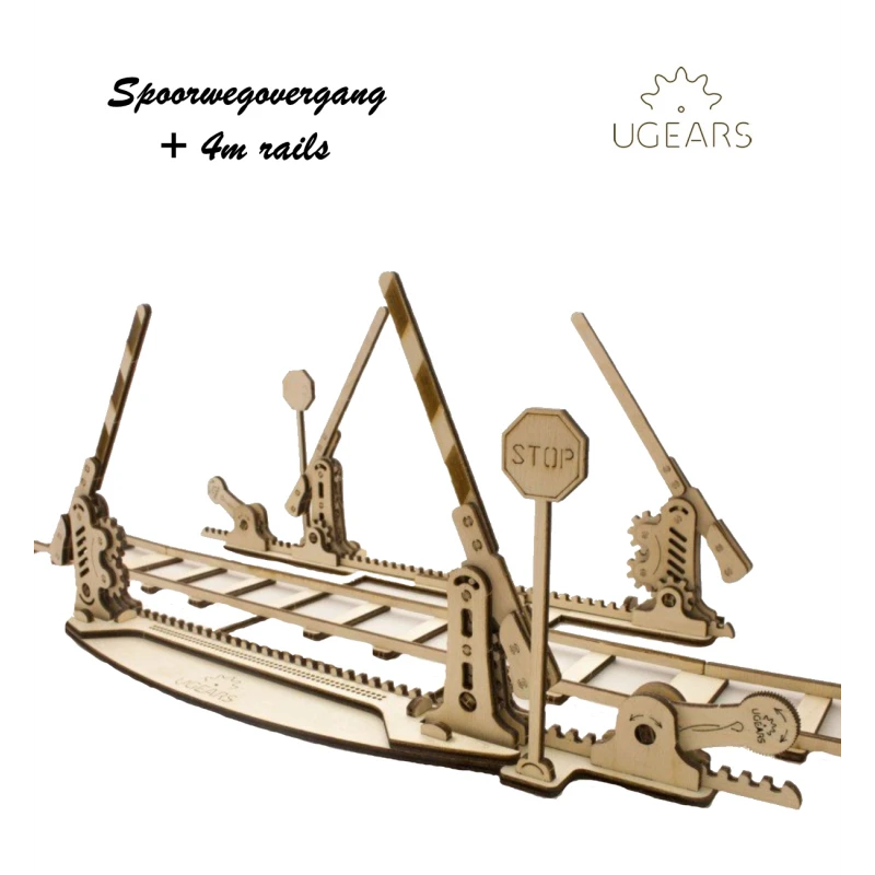 Spoorweg Overgang & Rails -70014 3 Spoorweg Overgang & Rails -70014