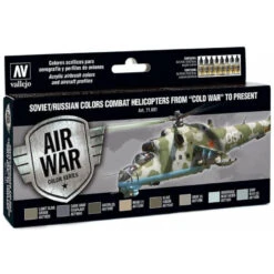 Model Air Paint Set - Soviet/Russian Combat Helicopters From "Cold War" To Present -71601