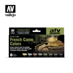 French Camo Colors Pre-War & WWII -71644