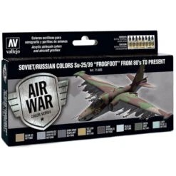Air Paint Set - Soviet/Russian Colors Su-25/39 "Frogfoot" From 80's To Present -71603